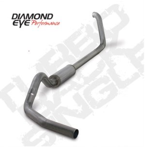 Ford F350 Performance Exhaust - Diamond Eye Performance - Turbo Back - `00-`03